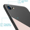 iMoshion Hoesje Geschikt voor iPhone SE (2022) / SE (2020) / 8 / 7 Hoesje Siliconen - iMoshion Design hoesje - Zwart / Roze / Graphic Marble Pink
