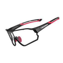 Rockbros 10135 - Fietsbril - UV400 fotochromatisch - zwart-rood