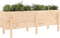 vidaXL - Plantenbak - verhoogd - 160x50x57 - cm - massief - grenenhout