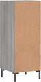 vidaXL - Dressoir - 34,5x34x90 - cm - bewerkt - hout - grijs - sonoma - eikenkleurig