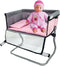 Poppen verzorgingstafel - 39x25x39 cm - Grijs en Roze - Vanaf 3 jaar