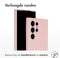 Accezz Samsung Galaxy S24 Ultra - Liquid Silicone Backcover - Schokabsorberend - Roze