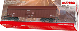 Märklin Start Up - Zwenkdakwagen Taems 890 - Beweegbaar dak - Bruin