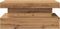 vidaXL - Salontafel - met - LED-verlichting - 90x50x40cm - artisanaal - eikenkleur