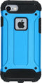 iMoshion Hoesje Geschikt voor iPhone SE (2022) / SE (2020) / 8 / 7 Hoesje - iMoshion Rugged Xtreme Backcover - Lichtblauw