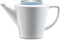 Viva Scandinavia - Infusion Theepot - Porselein - 1 liter - Wit/Blauw
