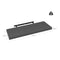 WOLTU RG9370dgr - Zwevende Wandplank - MDF Donkergrijs - 90 x 22,9 x 3,8 cm