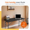 Goliving Inklapbare Tafel - Klaptafel - Weerbestendig - 122 x 60 x 74 cm - Zwart