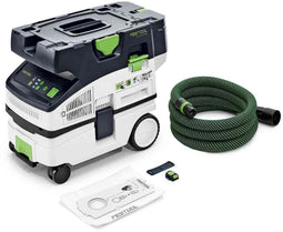 Festool CTLC MINI I-Basic - Accu-stofzuiger - 36V-turbine - 10L