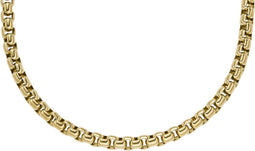 Fossil JF04575710 - Minimalistische ketting - Roestvrij staal - Goudkleurig