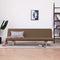 vidaXL - Slaapbank - polyester - bruin