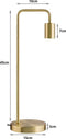 Tafellamp Goud Metaal - 45cm - E27