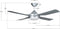 Plafondventilator Beacon Lucci Air Moonah 132cm 212896