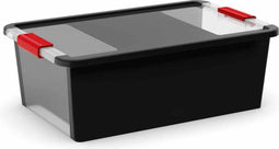 KIS Bi Box - Opbergbox 26L - Ergonomische handgrepen - Zwart