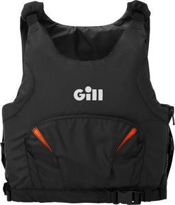 Gill Pro Racer - Zwemvest - Rits aan zijkant - 50N - zwart/oranje