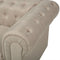 CHESTERFIELD L - Chesterfield fauteuil - Beige - Polyester