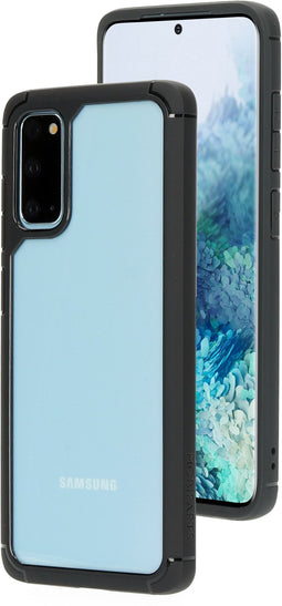 Mobiparts Rugged Clear Case - Samsung Galaxy S20 4G/5G - Shockproof TPU - Zwart