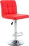 vidaXL - Barstoelen - 2 - st - kunstleer - rood