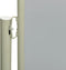 vidaXL - Tuinscherm - uittrekbaar - 117x300 - cm - grijs