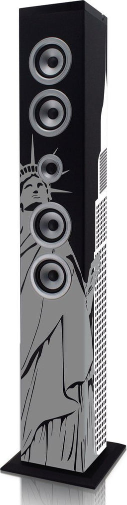 Ices IBT-6 - Bluetooth speaker - FM radio USB SD AUX - New York Liberty