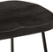 vidaXL - Barkrukken - 2 - st - zwart - 45x40x62 - cm - massief - mangohout