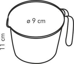 Tescoma 630406 0.5l maatbeker