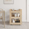 vidaXL - Keukentrolley - 60x45x80 - cm - bewerkt - hout - sonoma - eikenkleurig