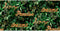 Noordwand - Good - Vibes - Behang - Neon - letter - with - plants - groen - en - oranje