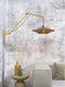 GOOD&MOJO Wandlamp Bali - Bamboe/Zwart - 105x60x55cm - Binnen Scandinavisch,Bohemian