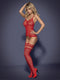 Obsessive - Bodystocking F214 Rood S/M/L