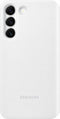 Samsung Galaxy S22 - Clear View Stand Cover - Semi-transparante voorkant - Wit