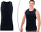 Milanoro - Set van 5 extra lange singlets voor heren - 100% katoen - Lichtgrijs (5 stuks)