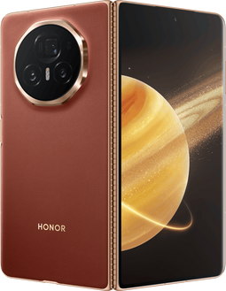Honor Magic V3 - Smartphone - 512GB opslag - 12GB RAM - Bruin Rood
