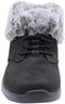 Skechers On-The-Go Joy - Biker Boots - Imitatieleer - Zwart