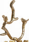 Light&living Etagere 2 laags 29x28x50 cm BIRD glanzend goud