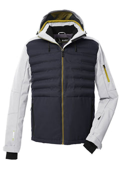 Killtec KSW 72 - Ski Jas Heren - 10.000 mm waterdicht - Blauw/Wit