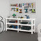 vidaXL - Werkbank - 110,5x50x80 - cm - massief - grenenhout