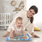Spoused Waterspeelmat - Watermat - Tummy Time - 6 bewegende visjes - Clownviskleur