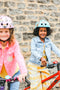 Mini Hornit Lids Fietshelm voor Kinderen met LED achterlicht - Super Sloth (S)