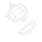 Yamazaki Iron plastic bag - Tower - white