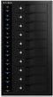 Icy Box 10-bay - Extern Dock - USB 3.2 Hot-swap - Zwart
