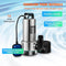 VEVOR 1.75 HP Sump Pump - Hefpomp voor geladen water - 1300 W 333,3 l/min - Zilver