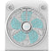 Cecotec EnergySilence 6000 - Vloerventilator 50 W - 3 Snelheden - Wit