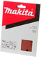 Makita P-33118 - Aluminiumoxide schuurvel - Korrel 100 - 102x114 mm