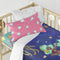 Happy Friday Duvet cover set 2 pieces Happy mermaid 115x145 cm (Cot bed) Multicolor