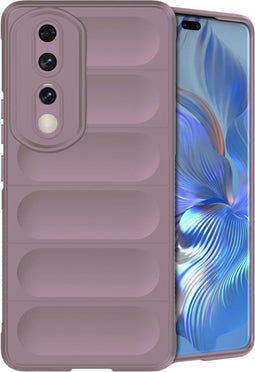iMoshion Hoesje Geschikt voor Honor 90 Pro Hoesje Siliconen - iMoshion EasyGrip Backcover - Paars
