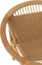 J-Line - Stoel - Fauteuil - Rond Teak Hout Naturel