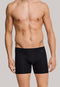 Schiesser Authentic - Heren Boxershort - 2-pack - Zwart (2 stuks)