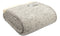 Plaid Waffle Grijs - 150x183 - Nieuw Wol - Tweedmill UK