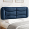 vidaXL Hvar - Hoofdbordkussen - 150 x 15 x 48 cm - blauw